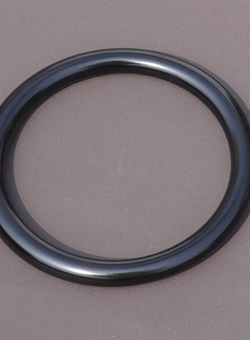 方言和田玉漆黑如墨墨玉籽料手镯