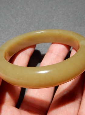 方言且末红糖玉油润手镯