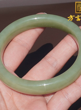新疆且末料油润高脂青黄口料手镯