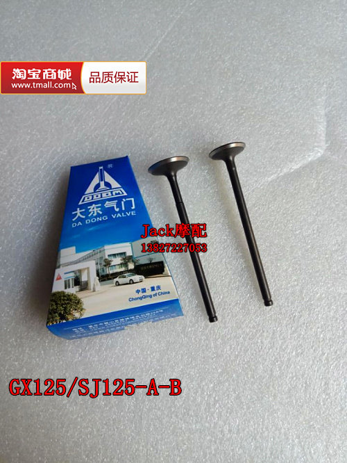 包邮/金城/gx125/sj125-a-b/摩托车配件/进气门/排气门/气门