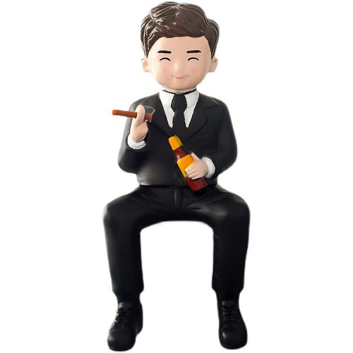 父亲节蛋糕装饰插件摆件