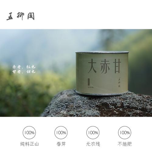 五柳关正山小种红茶大赤甘50g