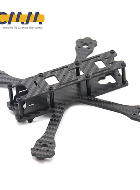 TCMM 穿越机3英寸机架X140HV 140mm轴距碳纤维FPV 四轴竞速无人机