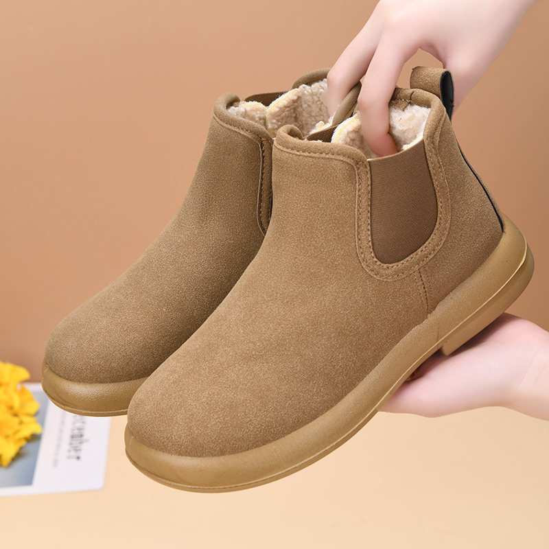 冬季老北京棉鞋女高帮保暖雪地靴防寒加厚妈妈鞋加绒防滑女士短靴,女鞋,时尚雪地靴,淘宝优惠券,粉丝福利购,淘宝优惠卷