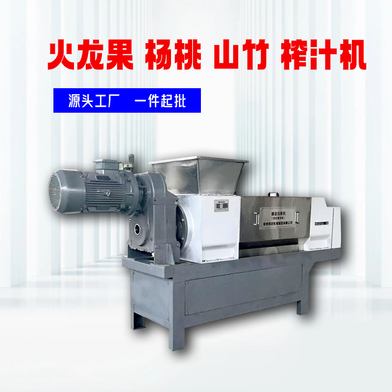 小型商用火龙果 杨桃山竹榨汁机 蔬菜水果脱水机工厂直批