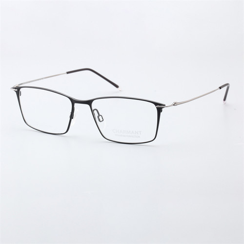 CHARMANT夏蒙钛近视眼镜架高端商务方框百搭经典眼镜架CH10389