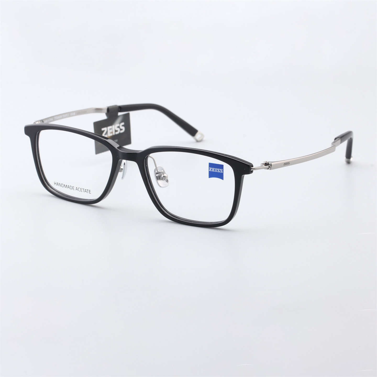 ZEISS/蔡司商务板材眼镜框钛金属超轻百搭镜框可配度数-ZSA0010