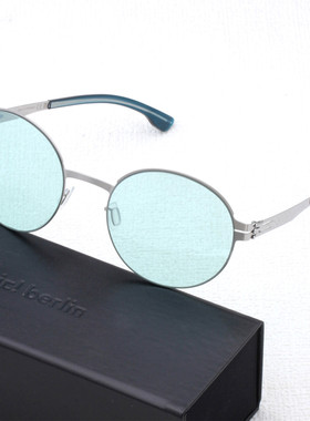 ic!berlin艾晰柏林  经典圆框男女款眼镜框 Pina 小圆无螺丝-0215