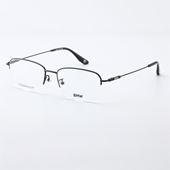 德国BMW宝马时尚 舒适钛金属近视眼镜架女BW5068 半框眼镜架男经典
