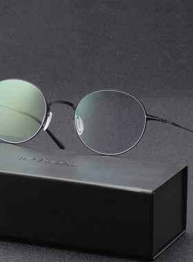 ic!berlin艾晰柏林Tao 近视眼镜文艺范圆框眼镜架可配度数-5139