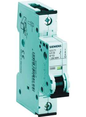 Siemens 5SY7110-6 西门子Sentron 5SY7 MCB 1P 10A Curve B 230V