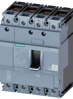 Siemens 3VA1180-4GD46-0AA0 西门子 SENTRON MCCB 4P 80A 断电容