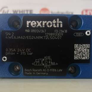R901241347 4WE6JA62/EG24N9K72L SO407 # Rexroth//力士乐
