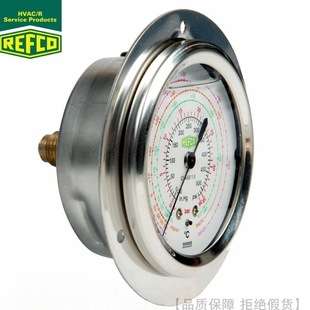 REFCO/威科冷媒压力表MR-205-DS-R134a MR-305-DS-R134a