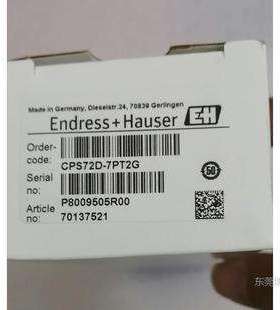 EH pH电极CPS72D-7PT2G 恩德斯豪斯EndressHauser
