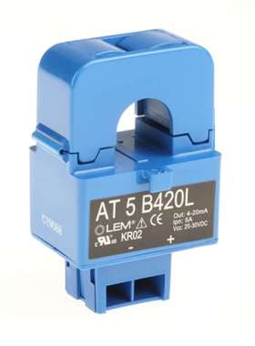 LEM AT 5 B420L AT系列电流互感器 5A输入5：1 4 20 mA输出16毫米