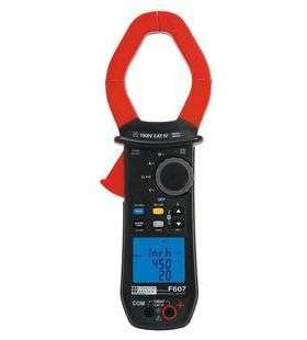 法国CA F607 数字万用钳表 谐波功率 电工仪器自动量程 电流表