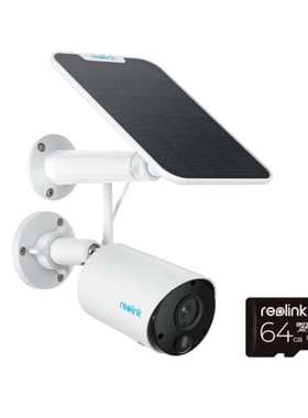 Reolink BWB2K07SP64 Reolink 室内外红外太阳能WiFi摄像头 2312