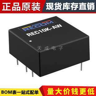REC10K-4812SAW/H2 隔离式直流-直流转换器通孔型