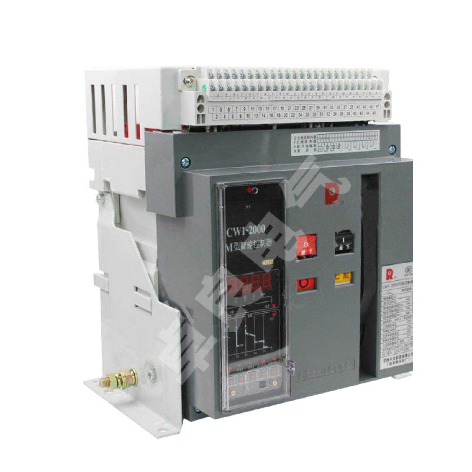 cw1-2000m3p4p常熟开关智能万能式断路器800a1000a1250a1600a2000