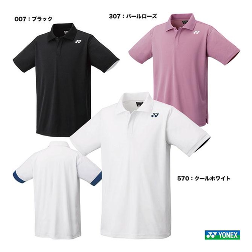 25年春季JP版尤尼克斯yonex羽毛球服 网球比赛服 男款POLO衫10653