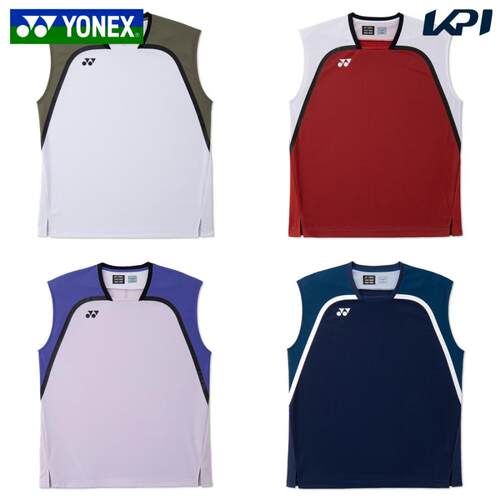 26年JP版YONEX尤尼克斯男款羽毛球大赛服无袖 10720Y限定款VCD