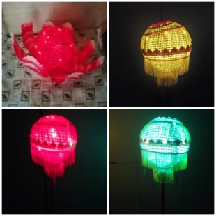 舞龙舞狮绣球社火庙会舞龙绣球 舞龙龙珠大小号流苏龙珠 带灯龙珠