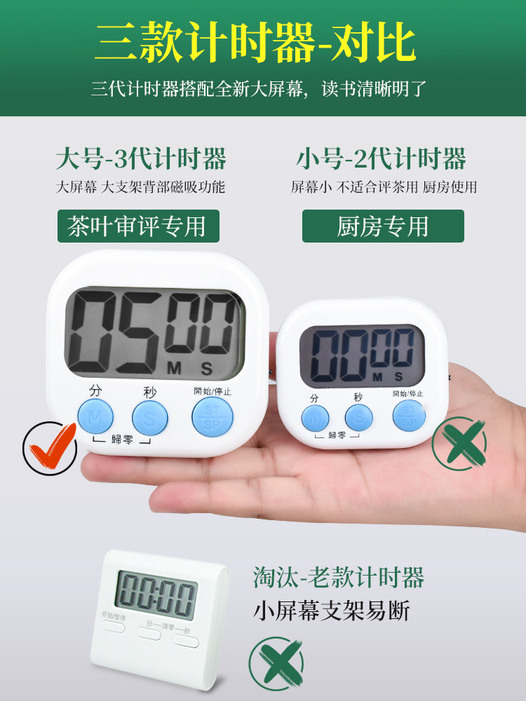 타이머 타이머 차 복습 다실 모래시계 복습 SC 인증 장비 QS 차싸움 대회 1초