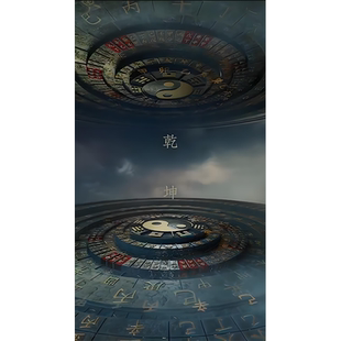 八宝罗盘动态静态手机壁纸锁屏安卓通用高清屏保图片直播视频素材