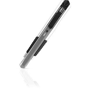 得力2056美工刀刀片文具辦公學(xué)生用工業(yè)用大號不銹鋼刀片裁紙經(jīng)濟(jì)實(shí)用全鋼小號小刀拆快遞刀具