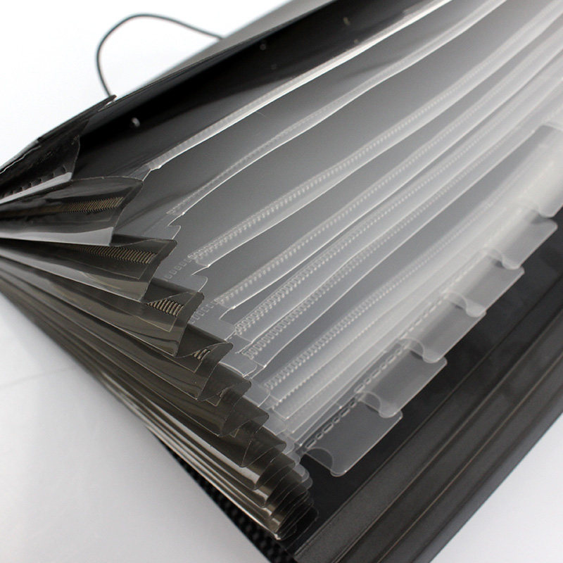 [기업구매] 델리 5236-A4 오르간 가방 다층 폴더 학생 시험지 폴더 문서 가방 정보 저장 청구서 사무실 가방