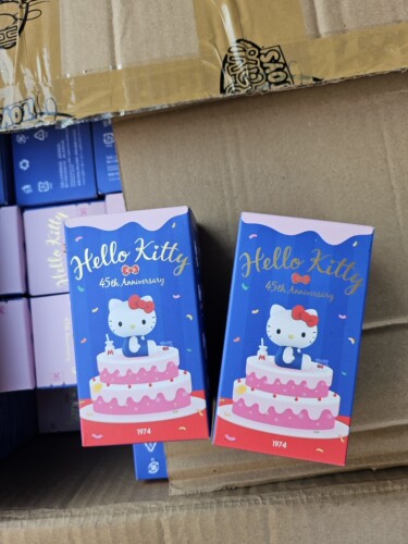 Hello kitty45周年纪念版盲盒玩偶 经典玩具可收藏中古玩具