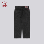 陈冠希主理 CLOT2025春夏系列 CLOT 黑色牛仔裤