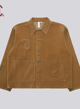 【CLOT】棕色夹克外套 CHANGE THE GENERATION系列 陈冠希主理