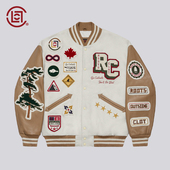 CLOT ROOTS联名 棒球夹克 陈冠希主理