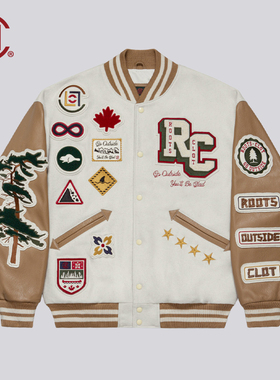 【CLOT 】CLOT x ROOTS联名 棒球夹克 陈冠希主理