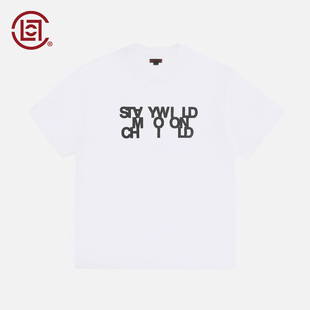 T恤 字母印花短袖 CLOT2026春夏系列STAY WILD CHILD MOON CLOT