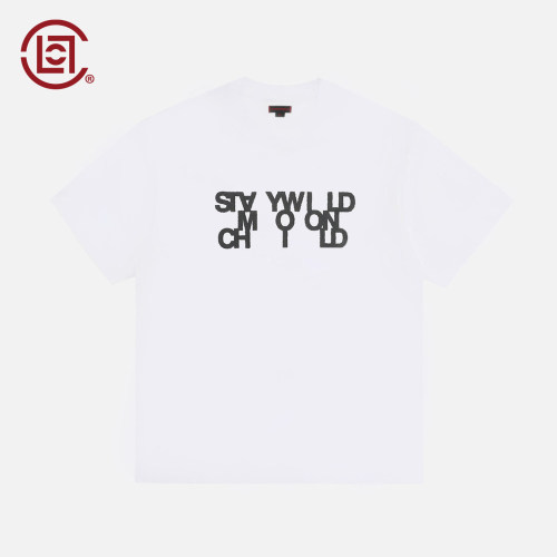 【CLOT】字母印花短袖T恤 CLOT2026春夏系列STAY WILD MOON CHILD