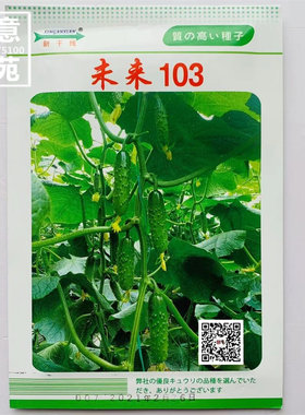 未来103强雌耐低温水果黄瓜种子