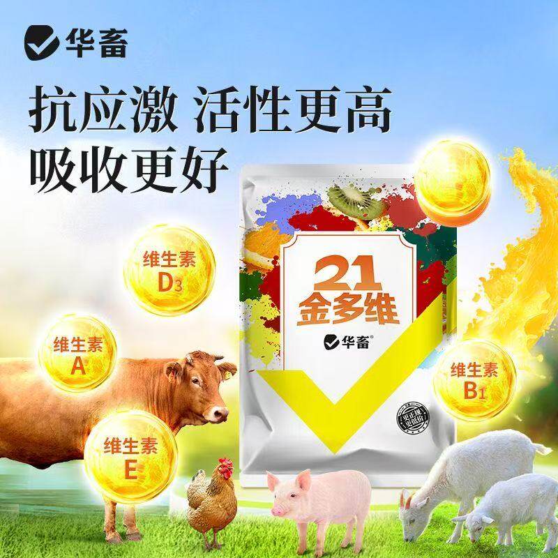 华畜兽用21金多维活力金维图片