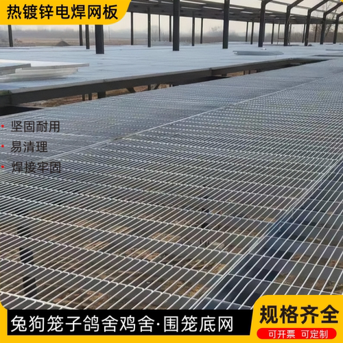 高强度鸽舍底网热镀锌防锈鸽场专用漏粪地网耐腐蚀不生锈易安装