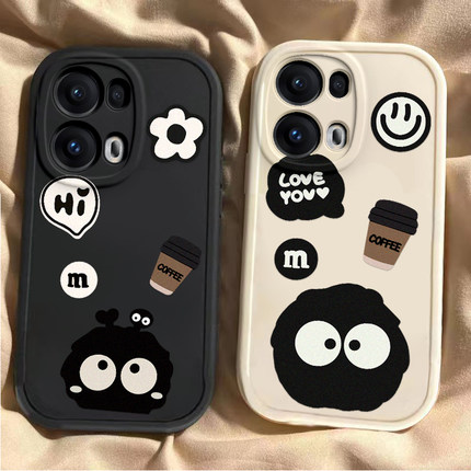 适用OPPOReno13手机壳Reno13Pro新款OPPO硅胶保护套0PP0Ren013Pr0外壳镜头全包防摔OPOPReno男女咖啡煤球