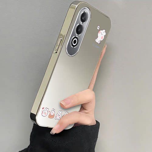 适用oppok12手机壳k12x新款oppok10pro/k11晕染小白兔K10活力版oppk9x软硅胶套k5全包防摔opopk3/k7k9s电镀k1