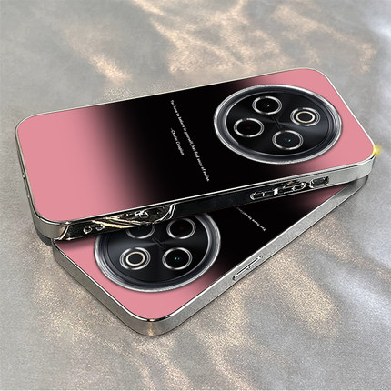 适用vivoy300Pro手机壳新款y200/y78/y77e渲染黑粉英文y76s硅胶套vovoy66y73sy71t防摔y93s85a女y70s电镀m+