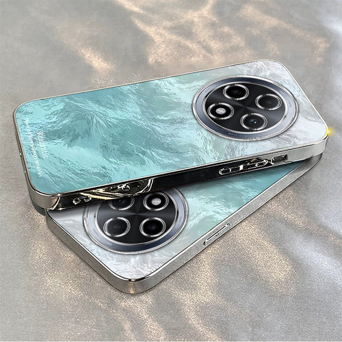 适用oppoa3pro手机壳a2/a1/a58新款a93s软opopa96渐变冰川蓝A575G电镀a11x全包a32防摔a72高级感a35女a91a83