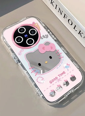 适用vivoX100S手机壳X100SPro新款硅胶vivo叉vovox镜头全包viv0套vox可爱KT猫vivix女后uitra防摔spor外壳pro