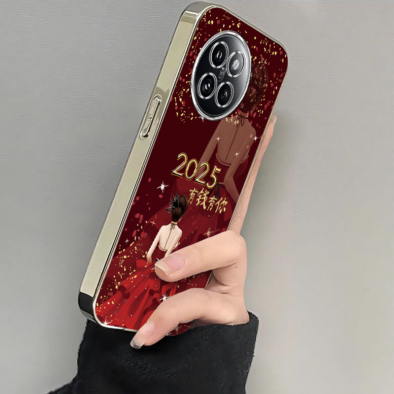 适用小米civi4pro手机壳新款CIVI3软红米10Xpro5G全包防摔Redmi9A10a电镀硅胶套cviv1s有钱有你vici2男女高级