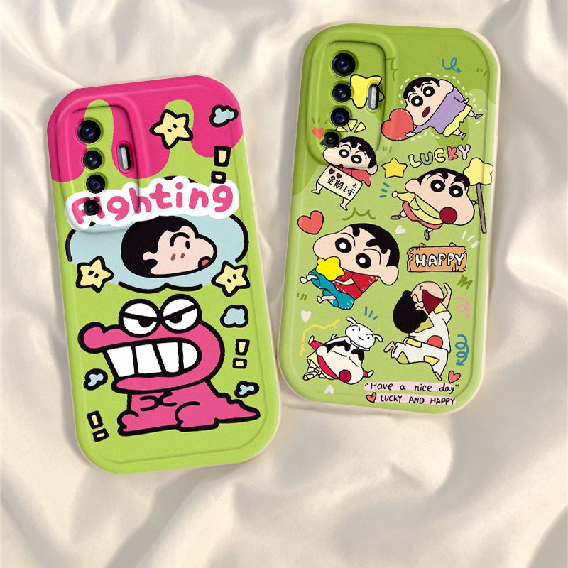 适用于vivox50手机壳新款硅胶X50Pro全包防摔卡通viv0x50pro恐龙小新保护套x5o男女可爱网红vivi超薄情侣软壳