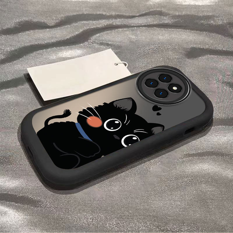 适用小米civi4pro手机壳新款泡芙壳CIVI3/2保护壳xiaomi腮红黑猫全包防摔硅胶mix4套cviv1s外壳vici3高级感潮