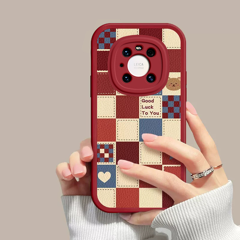 华为mate40Pro手机壳met保护套mte曲面屏mater曲屏made不卡膜m40硅胶mt超薄软壳me四零matepro红色ppro40p5g